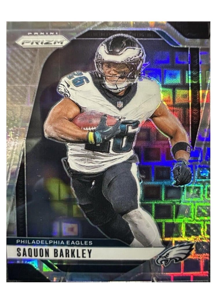 2024 Panini Prizm Base Set Saquon Barkley #232 card