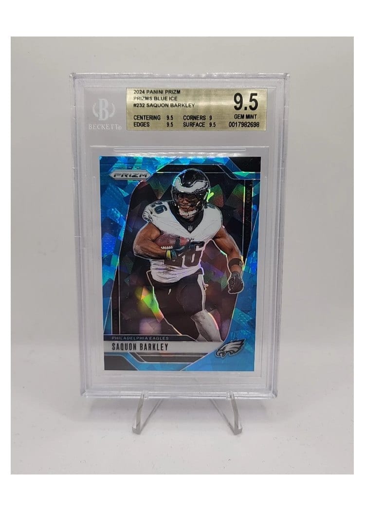2024 Panini Prizm Base Set Saquon Barkley #232 card
