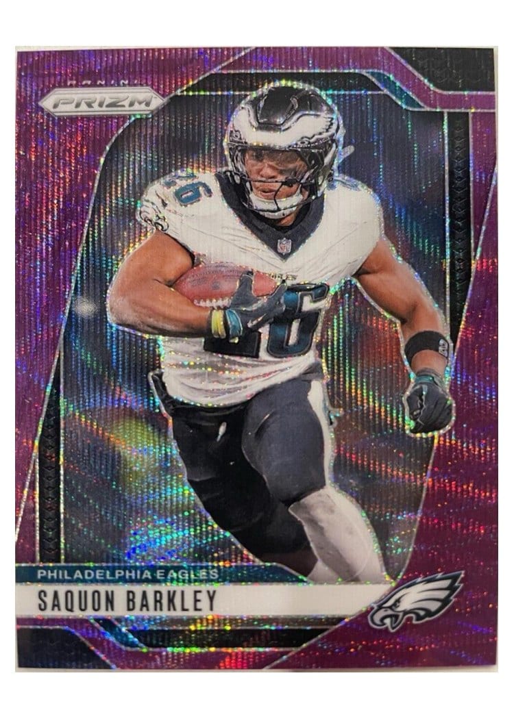 2024 Panini Prizm Base Set Saquon Barkley #232 card