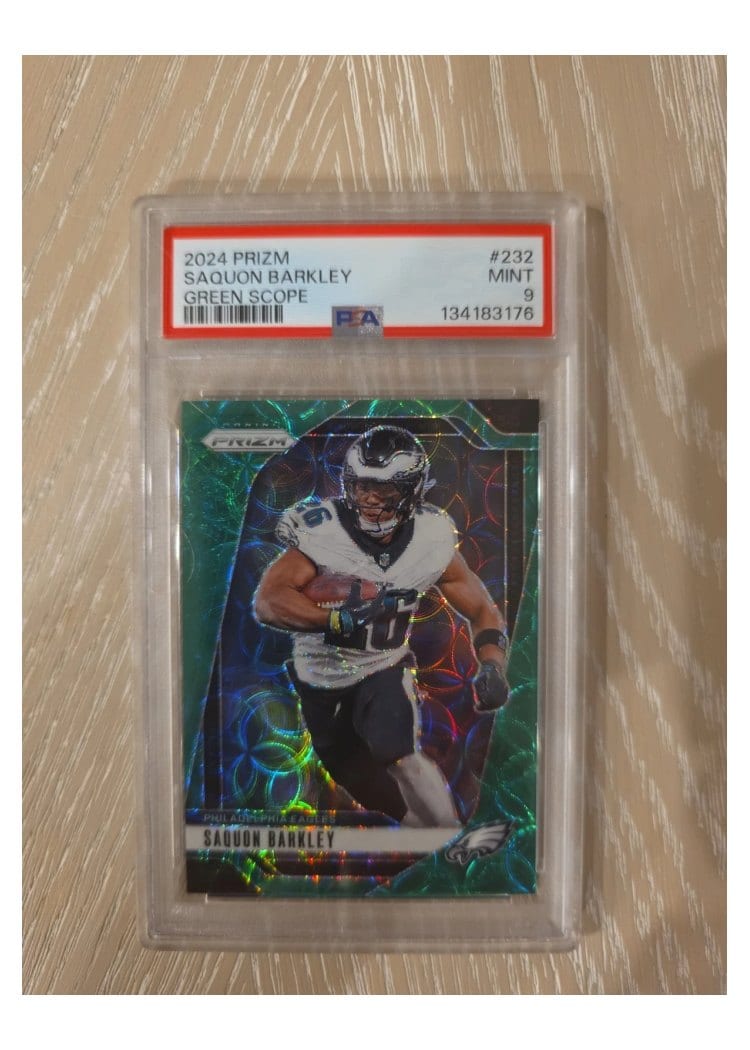 2024 Panini Prizm Base Set Saquon Barkley #232 card
