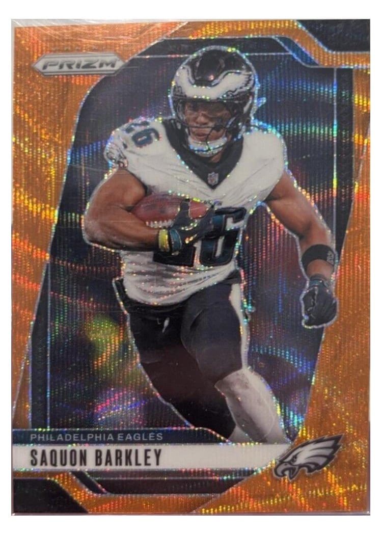 2024 Panini Prizm Base Set Saquon Barkley #232 card