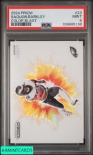 2024 Panini Prizm Color Blast Saquon Barkley #23 card