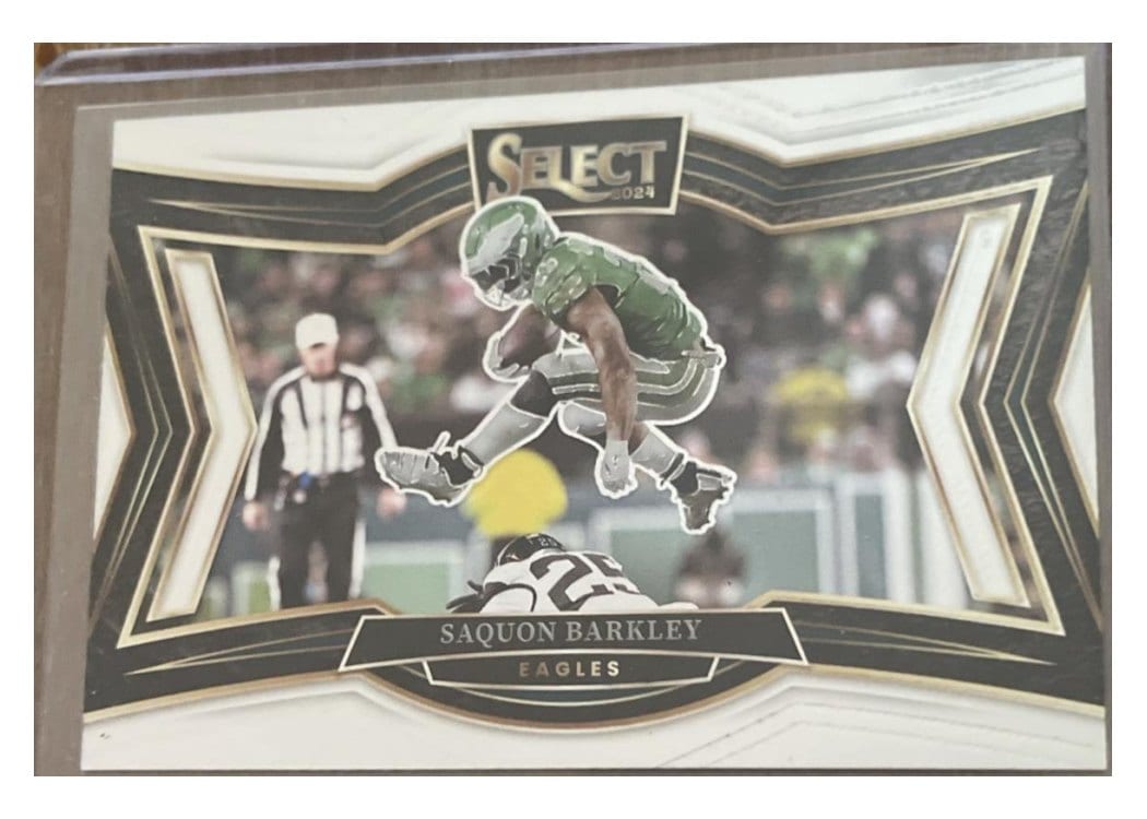 2024 Panini Select Saquon Barkley #492 card