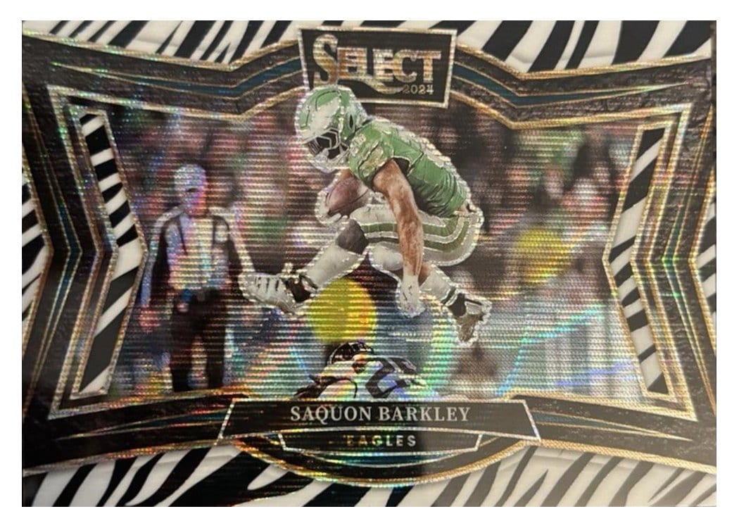2024 Panini Select Saquon Barkley #492 card
