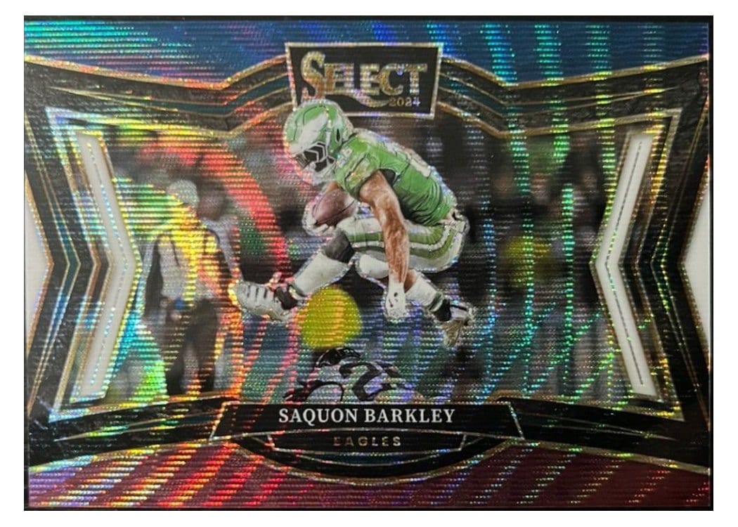 2024 Panini Select Saquon Barkley #492 card