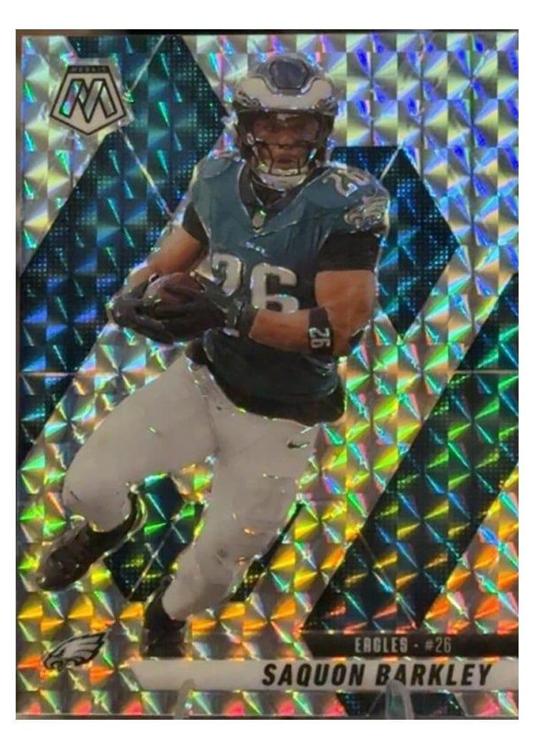 2025 Panini Mosaic Saquon Barkley #212 card