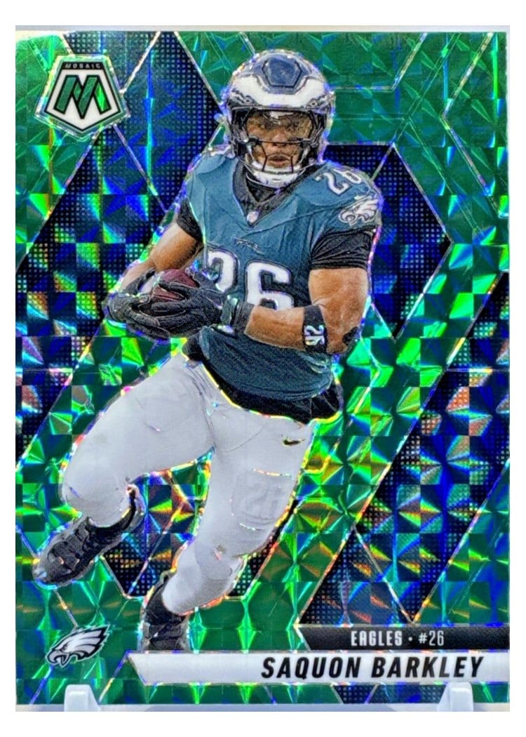2025 Panini Mosaic Saquon Barkley #212 card