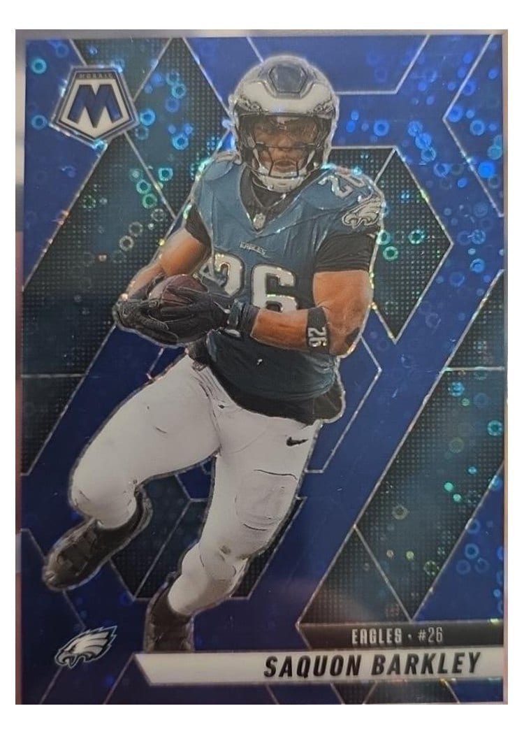 2025 Panini Mosaic Saquon Barkley #212 card