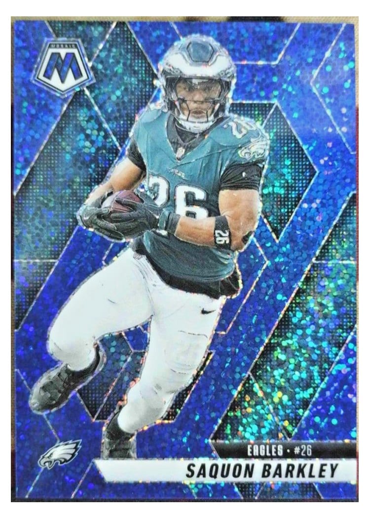 2025 Panini Mosaic Saquon Barkley #212 card