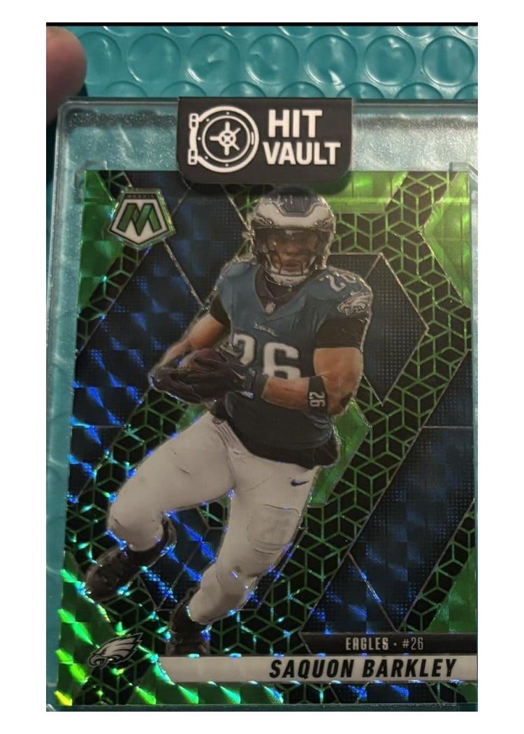 2025 Panini Mosaic Saquon Barkley #212 card