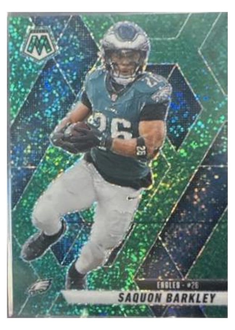 2025 Panini Mosaic Saquon Barkley #212 card