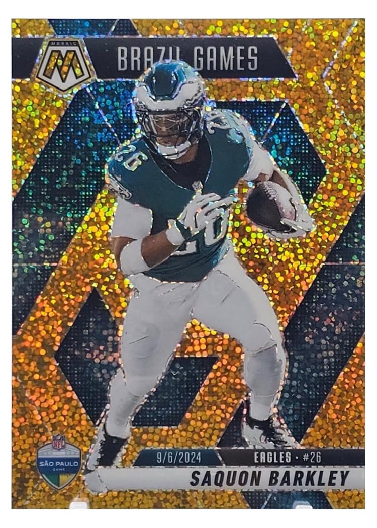 2025 Panini Mosaic Saquon Barkley #263 card