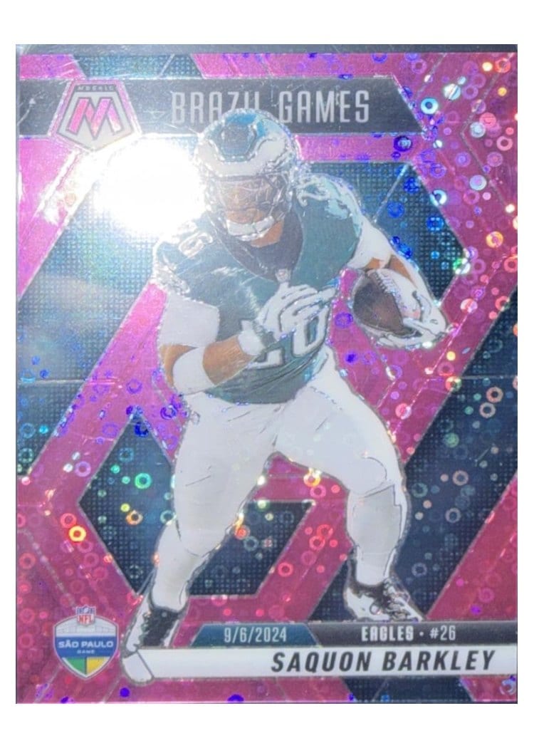2025 Panini Mosaic Saquon Barkley #263 card