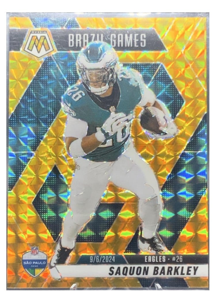 2025 Panini Mosaic Saquon Barkley #263 card