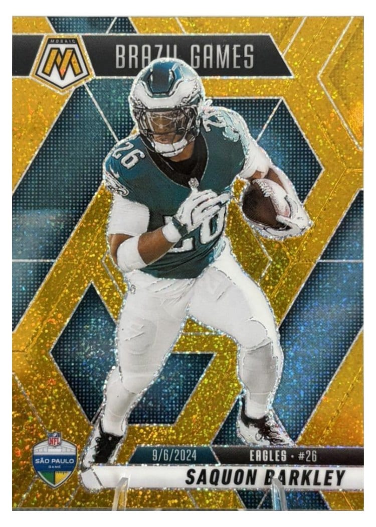 2025 Panini Mosaic Saquon Barkley #263 card