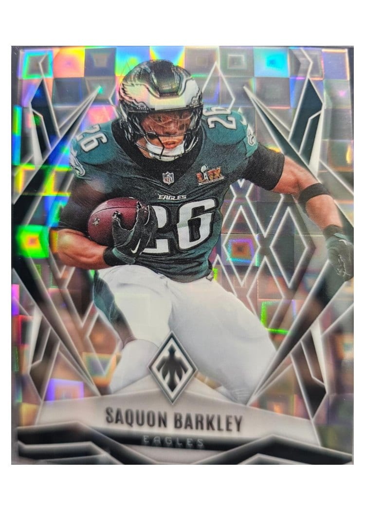 2025 Panini Phoenix Saquon Barkley #77 card