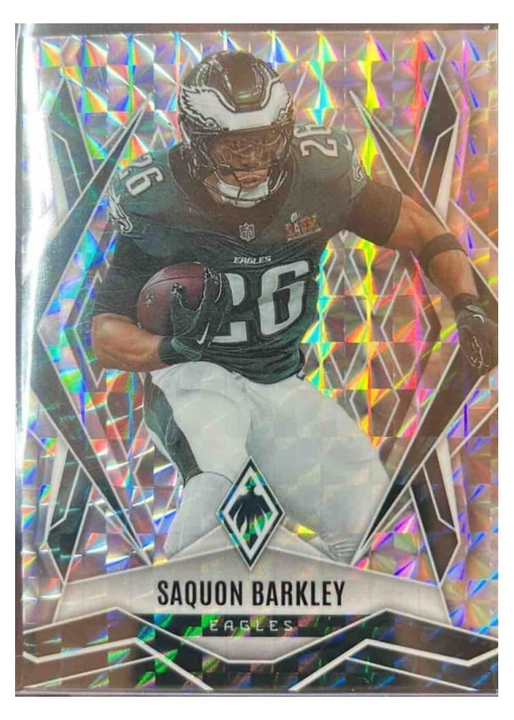 2025 Panini Phoenix Saquon Barkley #77 card
