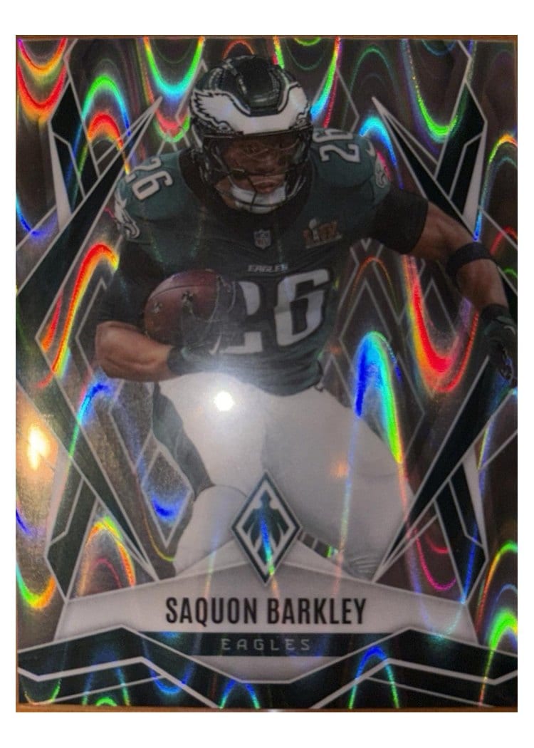 2025 Panini Phoenix Saquon Barkley #77 card