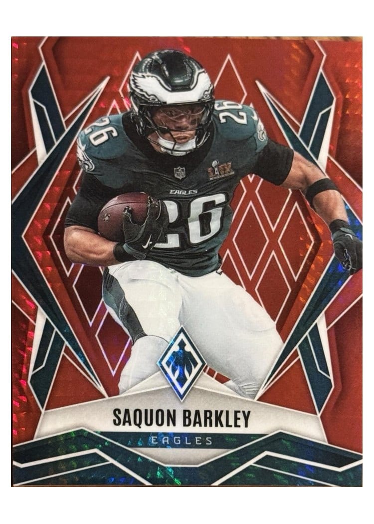 2025 Panini Phoenix Saquon Barkley #77 card