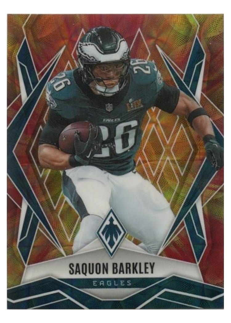 2025 Panini Phoenix Saquon Barkley #77 card
