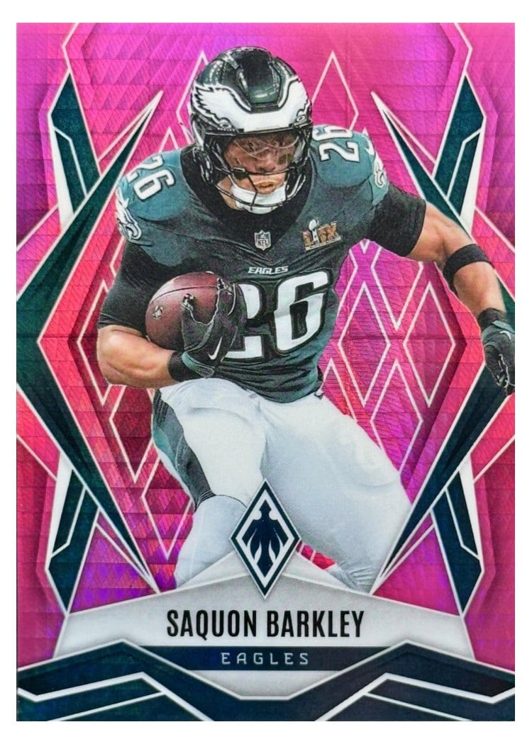 2025 Panini Phoenix Saquon Barkley #77 card