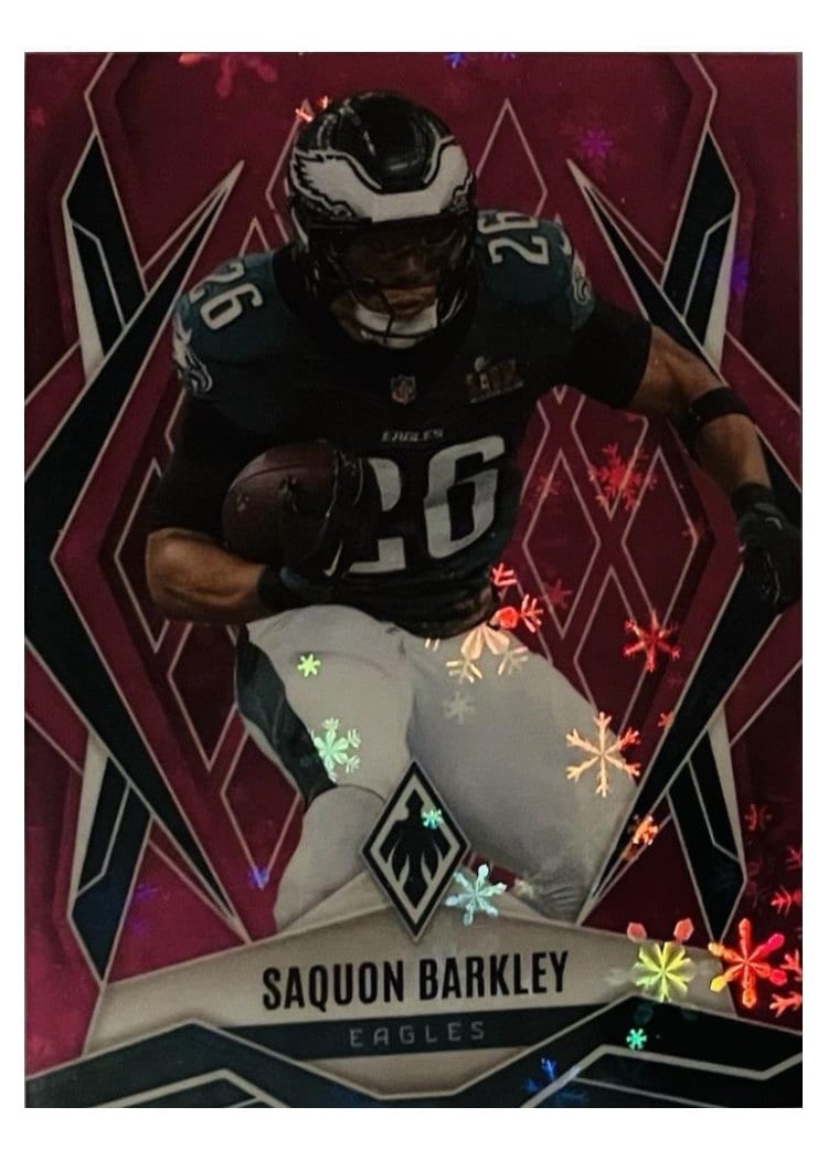 2025 Panini Phoenix Saquon Barkley #77 card