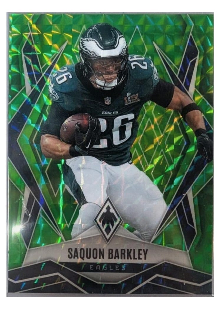 2025 Panini Phoenix Saquon Barkley #77 card
