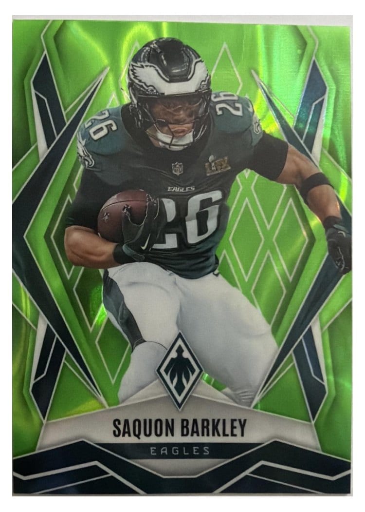 2025 Panini Phoenix Saquon Barkley #77 card