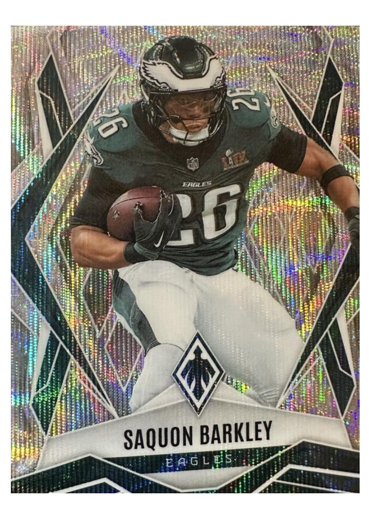 2025 Panini Phoenix Saquon Barkley #77 card