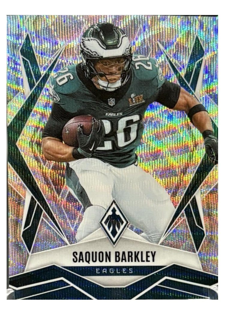 2025 Panini Phoenix Saquon Barkley #77 card