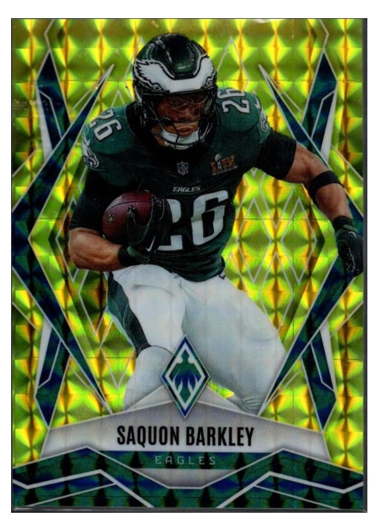2025 Panini Phoenix Saquon Barkley #77 card
