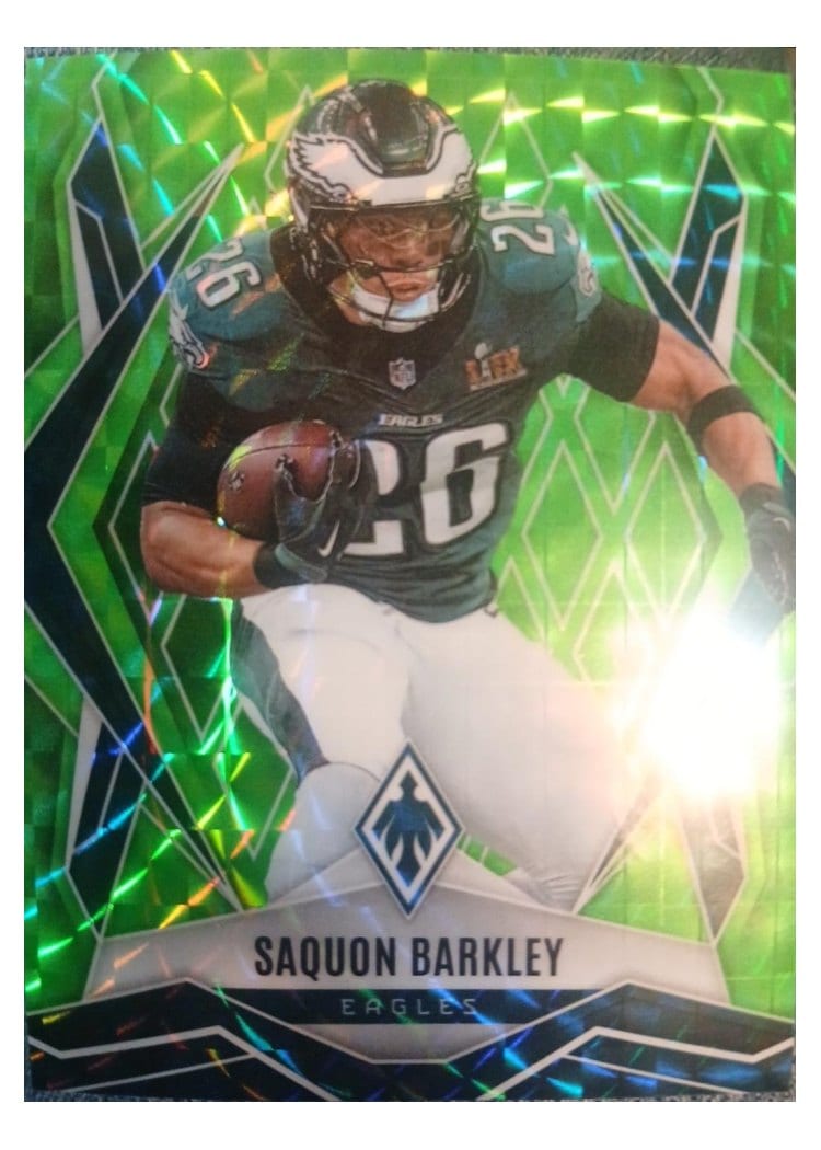 2025 Panini Phoenix Saquon Barkley #77 card