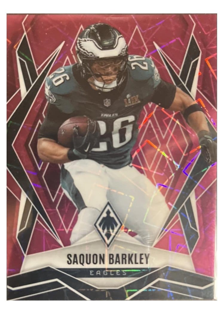 2025 Panini Phoenix Saquon Barkley #77 card