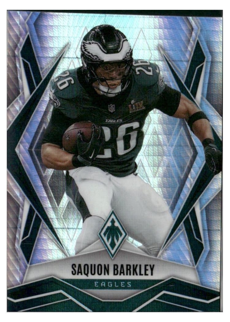 2025 Panini Phoenix Saquon Barkley #77 card