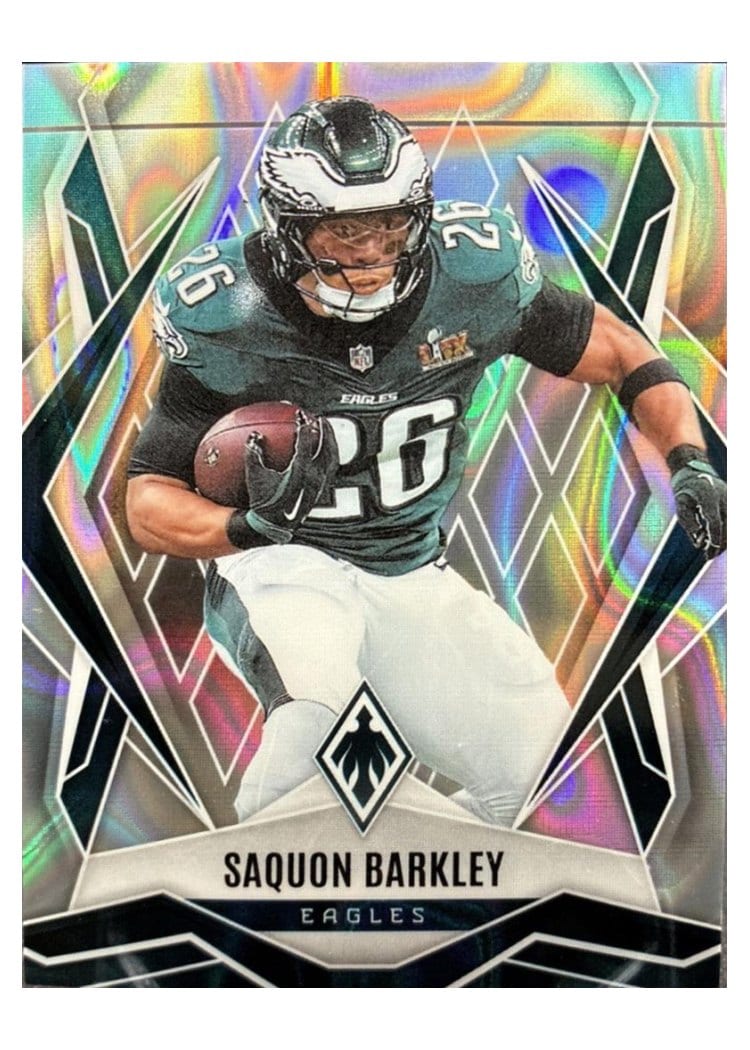 2025 Panini Phoenix Saquon Barkley #77 card