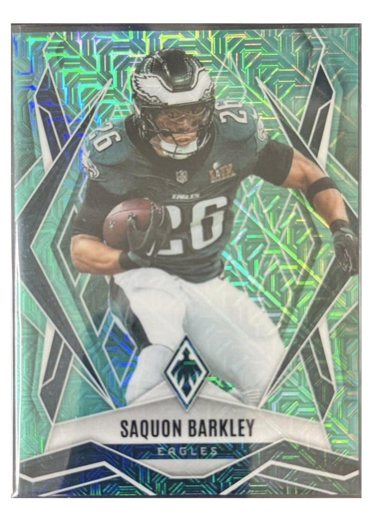 2025 Panini Phoenix Saquon Barkley #77 card