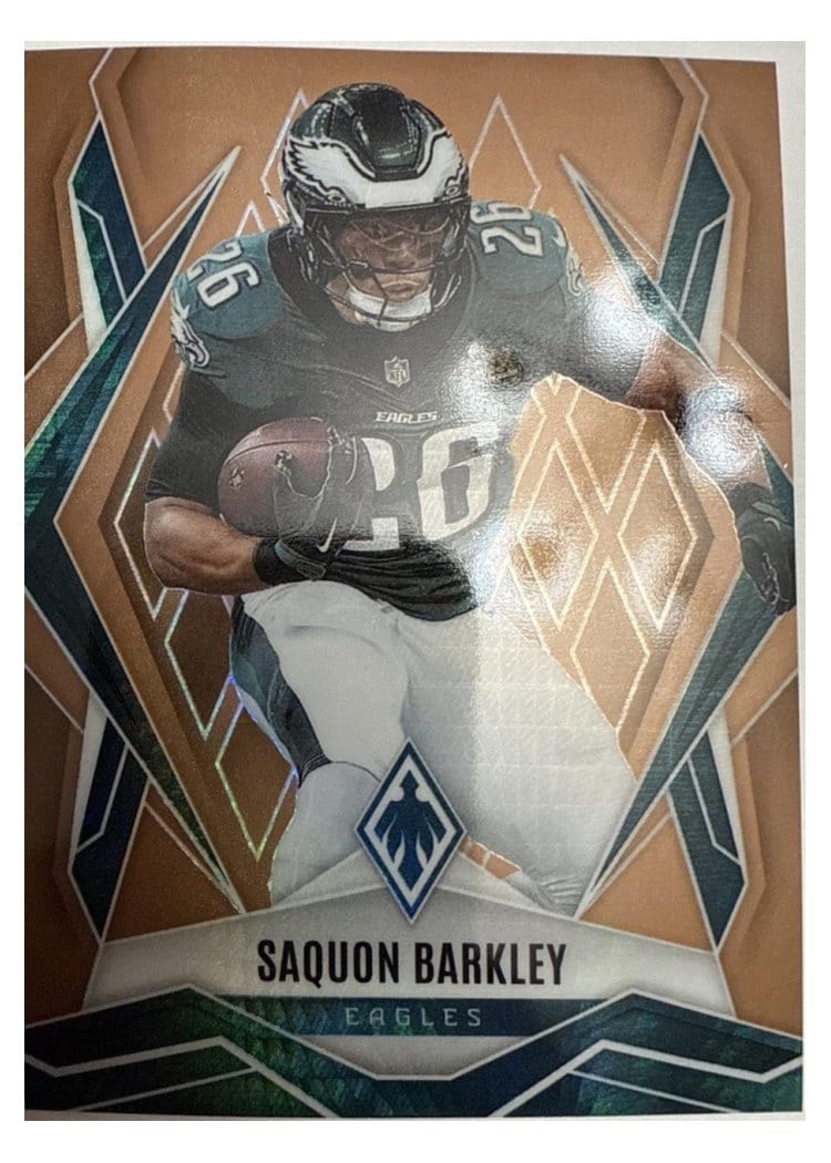 2025 Panini Phoenix Saquon Barkley #77 card