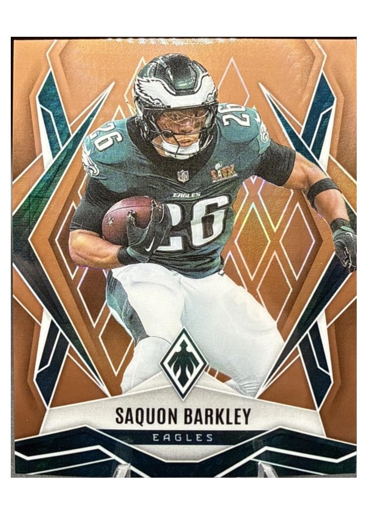 2025 Panini Phoenix Saquon Barkley #77 card