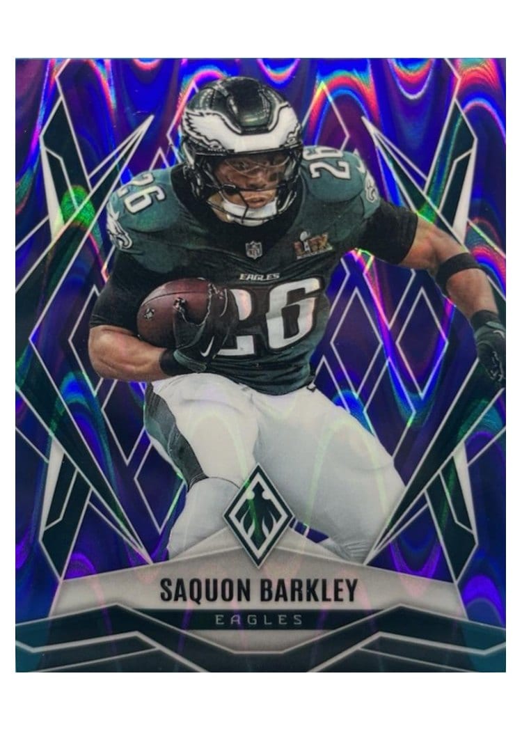 2025 Panini Phoenix Saquon Barkley #77 card