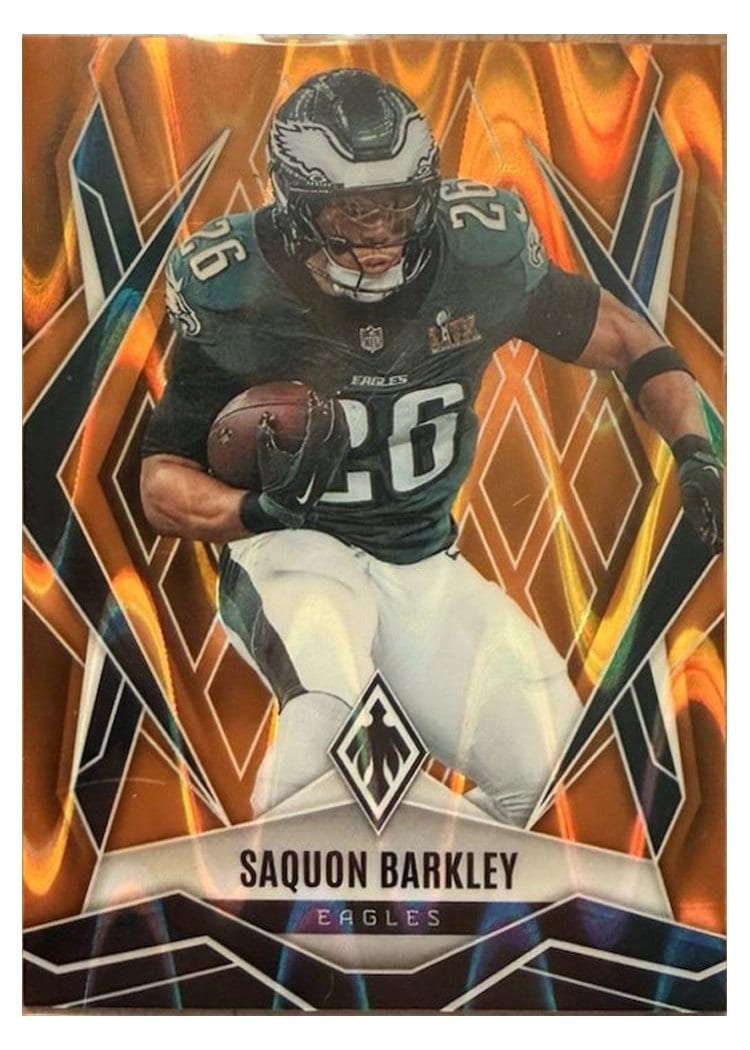 2025 Panini Phoenix Saquon Barkley #77 card