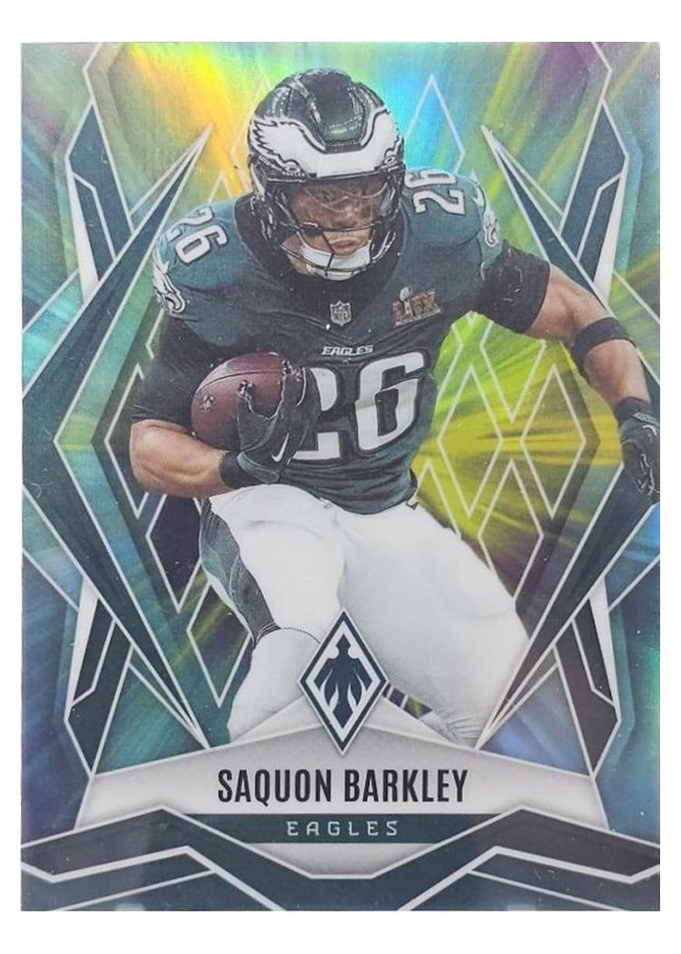 2025 Panini Phoenix Saquon Barkley #77 card