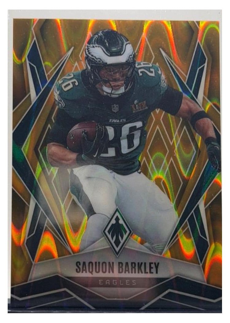 2025 Panini Phoenix Saquon Barkley #77 card