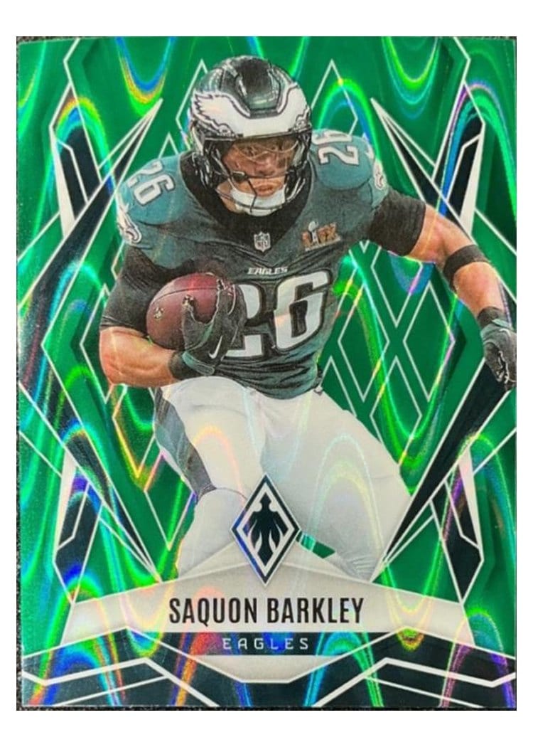 2025 Panini Phoenix Saquon Barkley #77 card