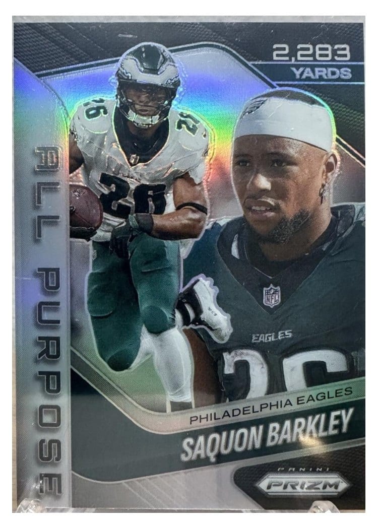 2025 Panini Prizm All Purpose Saquon Barkley #1 card