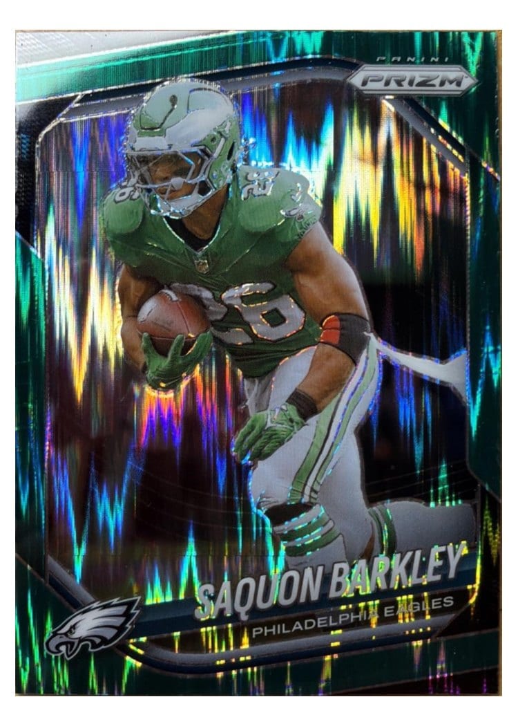 2025 Panini Prizm Base Set Saquon Barkley #298 card