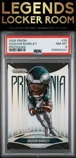 2025 Panini Prizm Prizmania Saquon Barkley #25 card