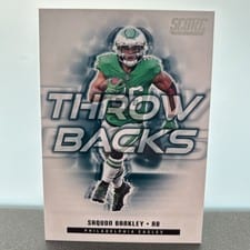2025 Score Throwbacks Saquon Barkley #1 card