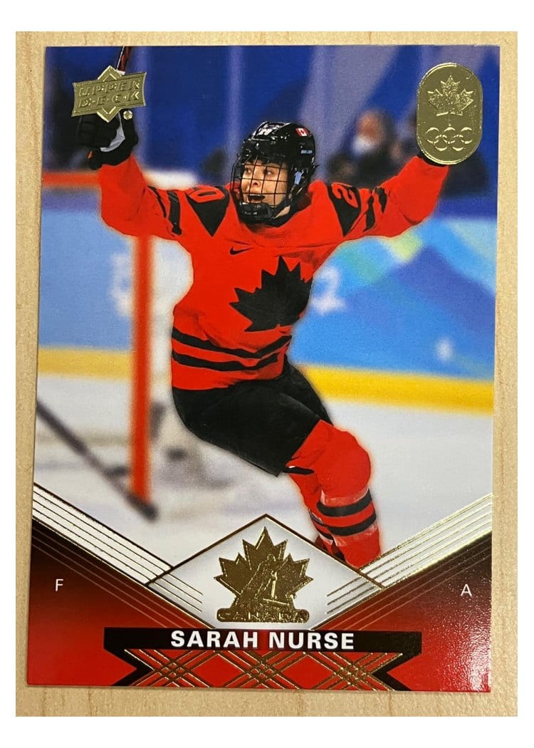 2025-26 Tim Hortons Team Canada Olympic Hockey Base Set Sarah Nurse #88 card
