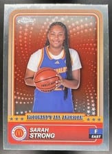2024 Topps Chrome McDonald's All-American Base Set Sarah Strong #60 card