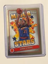 2024 Topps Chrome McDonald's All-American Major Stars Sarah Strong #SES-SAS card